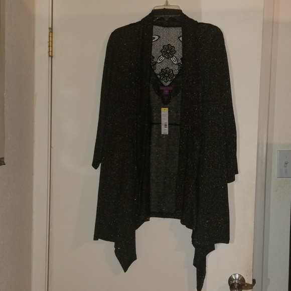 Beverly Drive Sweaters - Beautiful Sparkling Cardigan Size 1X